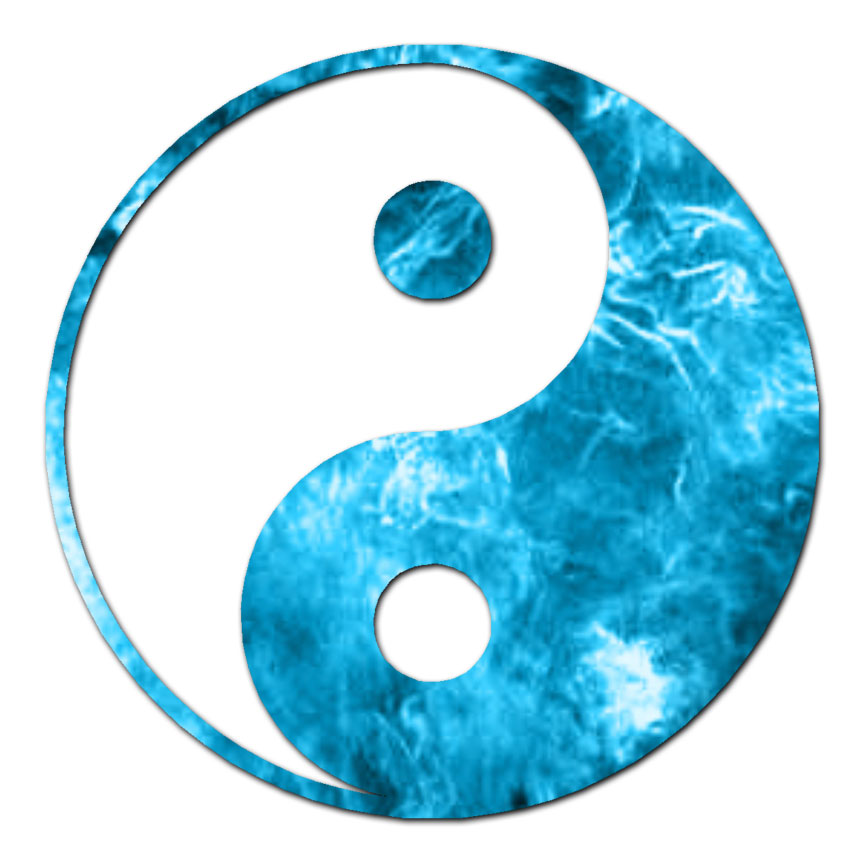 Yin Yang - Vinyl Decal Sticker - Multiple Patterns & Sizes